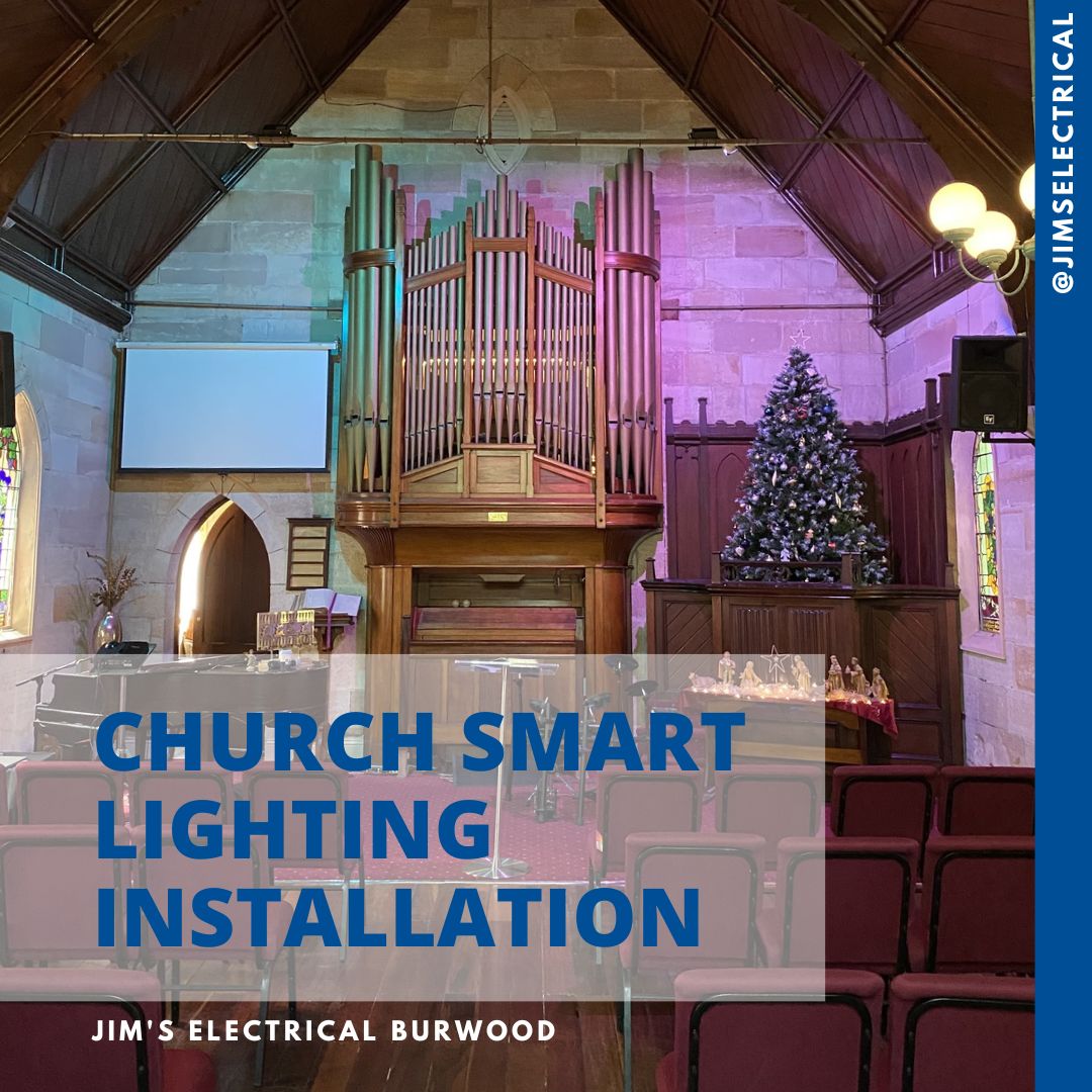 Church Smart Lighting Installation